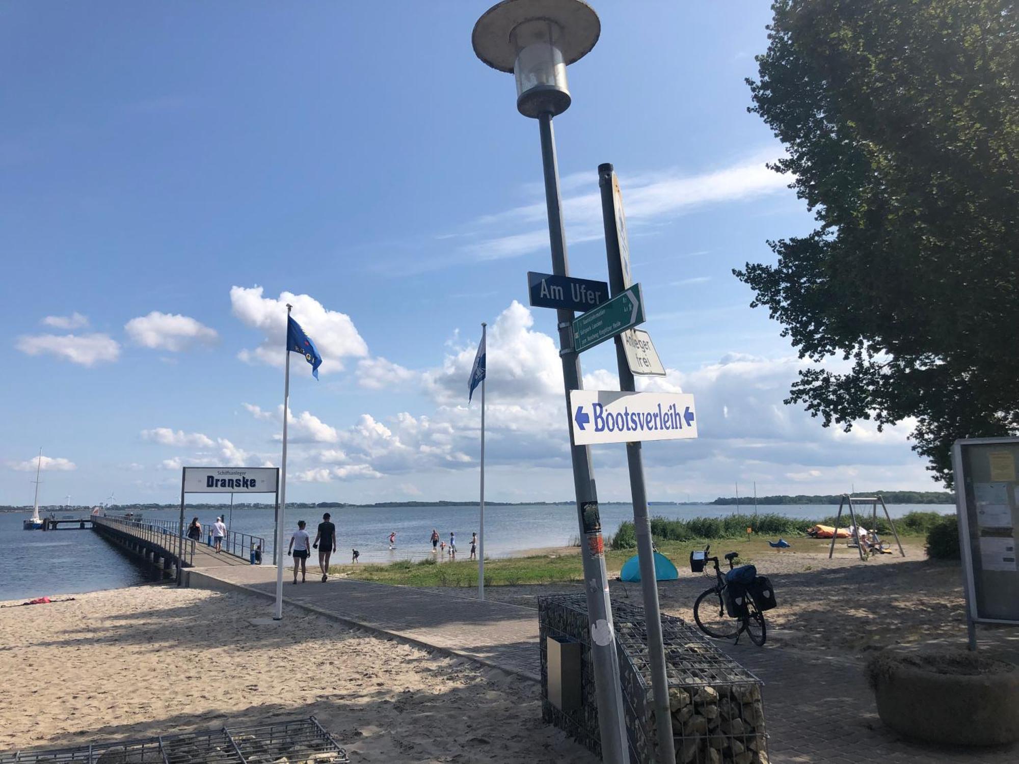 App 7U Erholsamen Sundowner Dranske Exterior foto